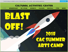 Tablet Screenshot of cacarts.org